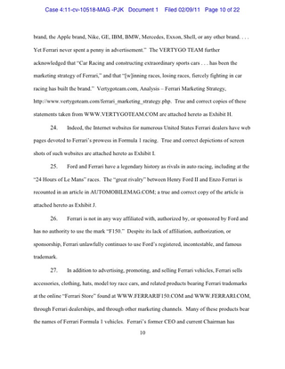 Illustration for article titled Ford F-150 vs. Ferrari F150 Lawsuit